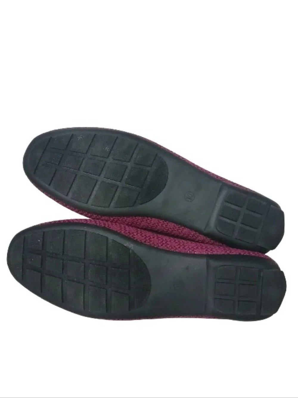 Cato Loafers Women's 10 Green And Purple Knit Slip-on Casual Colorful Shoes